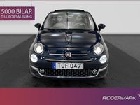 begagnad Fiat 500C 1.2 8V Lounge Panorama Sensorer 2016, Halvkombi