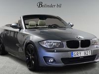 Begagnad BMW 118 Cabriolet Advantage 143 HK (105 kW) 2011 Grå Cab