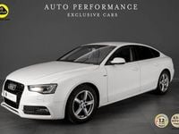 Begagnad Audi A5 Sportback S-Line 177 HK (130 kW) 2016 Vit Halvkombi