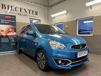 Begagnad Mitsubishi Space Star 80 HK (58 kW) 2016 Blå Halvkombi