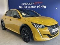 Begagnad Peugeot 208 GT-line 131 HK (96 kW) 2021 Gul Halvkombi