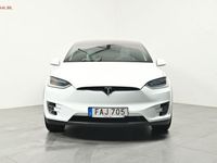 begagnad Tesla Model X 90D MODEL 423HK 6-SITS LUFTFJÄD PVÄRM PREMIUM/HIFI