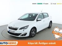 Begagnad Peugeot 308 Allure 121 HK (88 kW) 2015 Vit Halvkombi