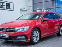 Begagnad VW Passat R-line 190 HK (139 kW) 2020 Röd Kombi