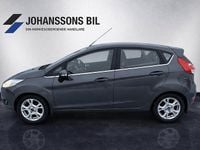 Begagnad Ford Fiesta Titanium 101 HK (74 kW) 2015 Grå Halvkombi