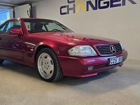 Begagnad Mercedes SL500 320 HK (235 kW) 1993 Röd Cab