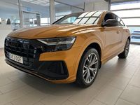 Begagnad Audi Q8 S-Line 286 HK (210 kW) 2022 Drakorange metallic SUV