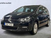 Begagnad VW Sharan 2015 Svart Minibuss