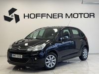 Begagnad Citroën C3 PureTech 82 HK (60 kW) 2015 Svart Halvkombi