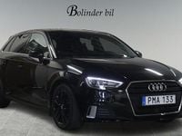 Begagnad Audi A3 Sportback Proline 150 HK (110 kW) 2017 Svart Halvkombi