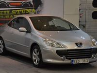 begagnad Peugeot 307 CC 2.0 140HK NY BESIKTAD NY SERVAD