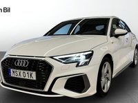 Begagnad Audi A3 S-Line 150 HK (110 kW) 2023 Ibisvit Sedan