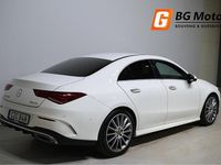 Begagnad Mercedes CLA220 AMG line 190 HK (139 kW) 2019 Vit (polar white) Sedan