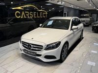 Begagnad Mercedes C220 Avantgarde 173 HK (127 kW) 2018 Vit Kombi