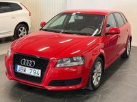 Begagnad Audi A3 Attraction 200 HK (147 kW) 2010 Röd Halvkombi