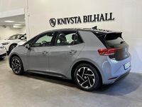 Begagnad VW ID.3 Pro Performance 150 kW (204 HK) 2020 Grå Halvkombi