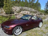 begagnad BMW Z4 2.5i plommonlila