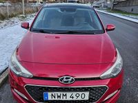Begagnad Hyundai i20 101 HK (74 kW) 2016
