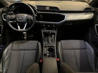 begagnad Audi Q3 45 TFSI e S Tronic S-Line Matrix Drag Cockpit Se specEuro 6