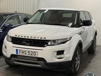 Begagnad Land Rover Range Rover evoque SE 190 HK (139 kW) 2012 Vit SUV