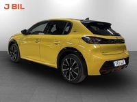 Begagnad Peugeot e-208 GTi 100 kW (136 HK) 2022 Gul Halvkombi