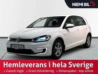 Begagnad VW e-Golf 100 kW (136 HK) 2017 Vit Halvkombi
