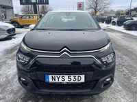 Begagnad Citroën C3 PureTech 110 HK (80 kW) 2022 Svart Halvkombi