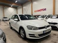 Begagnad VW Golf VII 105 HK (77 kW) 2013 Vit Halvkombi
