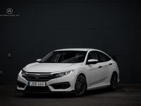 Begagnad Honda Civic Comfort 182 HK (133 kW) 2017 Vit Sedan