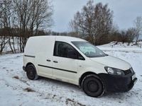 Begagnad VW Caddy 75 HK (55 kW) 2014 Vit Minibuss