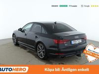 Begagnad Audi A4 S-Line 256 HK (188 kW) 2017 Svart Sedan