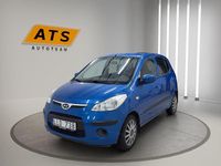 Begagnad Hyundai i10 67 HK (49 kW) 2008 Blå Halvkombi