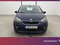 begagnad Skoda Citigo 1.0 MPI 60hk Plus Sensorer Farthållare 0,4l/mil