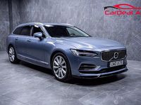 Begagnad Volvo V90 Inscription 303 HK (222 kW) 2019 Ljusblå Kombi