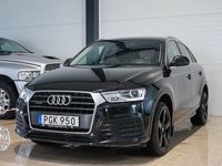 Begagnad Audi Q3 Proline 150 HK (110 kW) 2017 Svart SUV