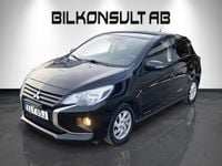 Begagnad Mitsubishi Space Star 80 HK (58 kW) 2020 Svart Halvkombi