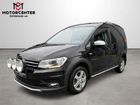 Begagnad VW Caddy 122 HK (89 kW) 2018 Svart Minibuss