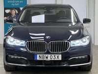 Begagnad BMW 730 266 HK (195 kW) 2017 Mörkblå Sedan