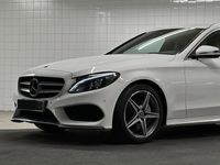 begagnad Mercedes C180 T/ AMG/ LÄDER/ 9G-TRONIC/ 1-ÄGARE/ DRAG