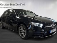 begagnad Mercedes A250 160 Benze AMG Navi Widescreen Backkamera 2023, Halvkombi