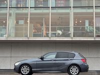 Begagnad BMW 116 M Sport 136 HK (100 kW) 2015 Grå Halvkombi