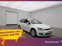 Begagnad VW Golf VII 110 HK (80 kW) 2016 Vit Kombi