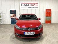 Begagnad VW Golf VI 122 HK (89 kW) 2010 Röd Halvkombi