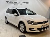 Begagnad VW Golf VII 105 HK (77 kW) 2014 Vit Kombi