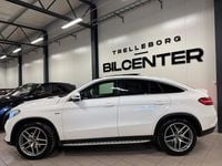 Begagnad Mercedes GLE350 AMG line 258 HK (189 kW) 2017 Vit Sportkupé