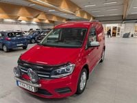 Begagnad VW Caddy R 150 HK (110 kW) 2017 Röd Minibuss