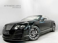 Begagnad Bentley Continental GT Convertible 560 HK (411 kW) 2008 Svart Cab