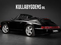 begagnad Porsche 911 Carrera Cabriolet 911 964 2 Trippel black