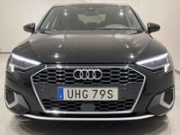Begagnad Audi A3 Advanced 150 HK (110 kW) 2023 Brillantschwarz Sedan
