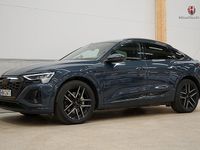 Begagnad Audi Q8 e-tron S-Line 300 kW (408 HK) 2023 Blå SUV